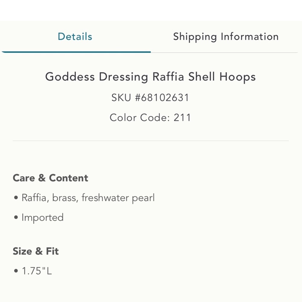 Anthropologie goddess dressing Ruffle Shell Hoop - Picture 9 of 10